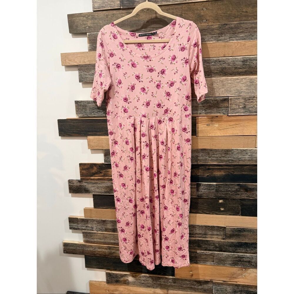 Gudrun Sjoden floral midi dress size Medium
